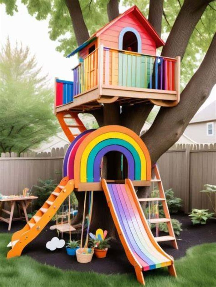 Rainbow Treehouse